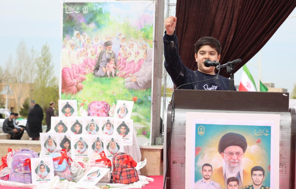 آیین گرامیداشت شهدای منتسب به دانشگاه مراغه برگزار شد/ عهد فرزندان دانشگاهیان با فرشتگان میناب