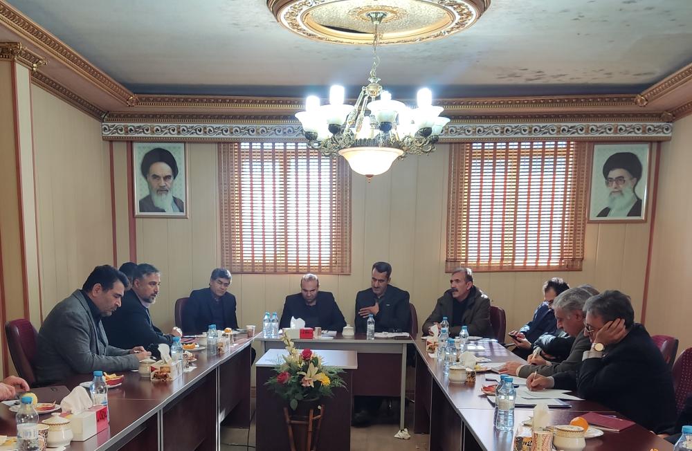 جلسه هماهنگی نمایشگاه با حضور مسئولین سازمان جهاد کشاورزی استان آذربایجان شرقی