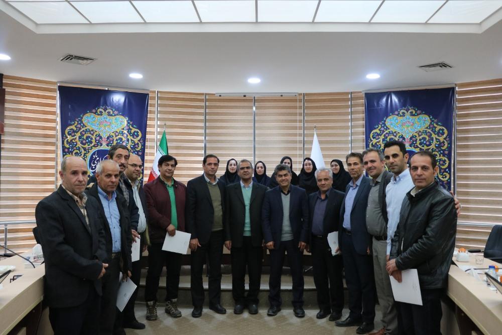 تقدیر از تلاشهای مدیران و کارکنان امور اداری دانشگاه مراغه