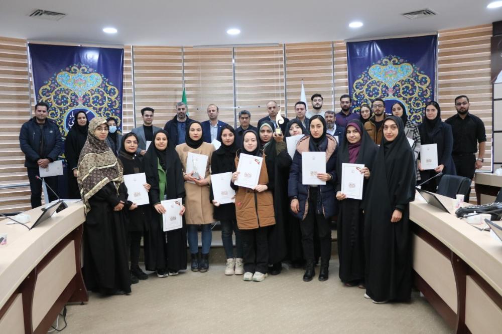 آیین تقدیر از برگزیدگان جشنواره ملی حرکت و رویش در دانشگاه مراغه