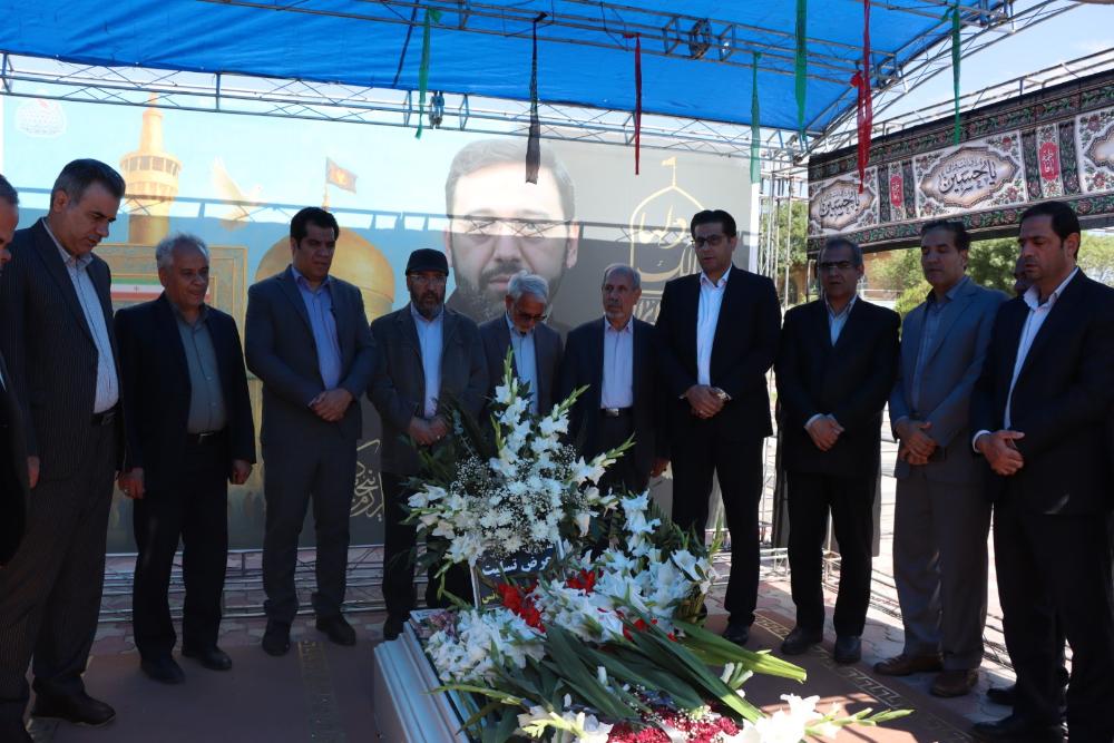 تجدید میثاق دانشگاهیان مراغه با آرمانهای والای شهید مالک رحمتی