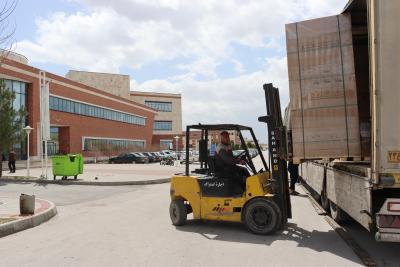 آغاز مرحله نصب پنل‌های نیروگاه خورشیدی ۹ مگاواتی دانشگاه مراغه