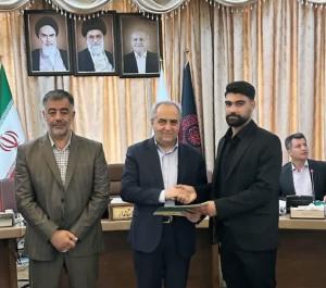 انتخاب دانش‌آموخته دانشگاه مراغه به‌عنوان «جوان نمونه و فعال» در جشنواره جوان پلاس